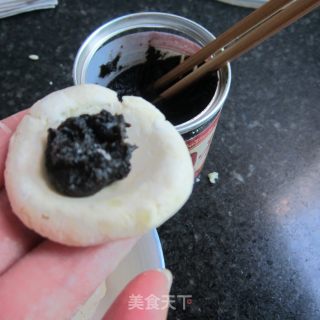 固元膏地瓜糯米煎粑的做法步骤：3