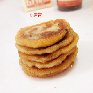 固元膏地瓜糯米煎粑的做法步骤：11