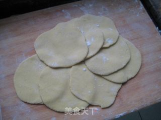 小白菜虾皮菜团子的做法步骤：4