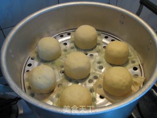 小白菜虾皮菜团子的做法步骤：7
