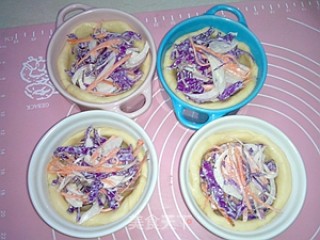 蔬菜沙拉面包的做法步骤：12