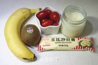 水果沙拉酸奶的做法步骤：1