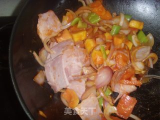 木瓜焗饭的做法步骤：6