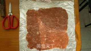猪肉脯的做法步骤：4