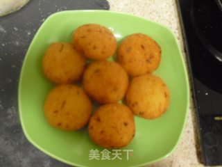 美味的土豆虾仁饼的做法步骤：7