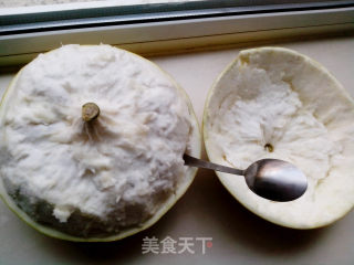 《巧剥柚子》—防止水分流失的做法步骤：5