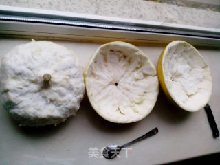 《巧剥柚子》—防止水分流失的做法步骤：6