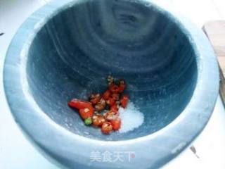 擂钵折耳根的做法步骤：4