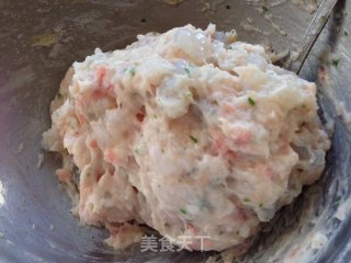 百花酿嫩豆腐的做法步骤：2