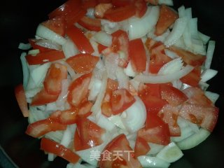 意式红烩蘑菇盖饭——电饭煲版的做法步骤：6