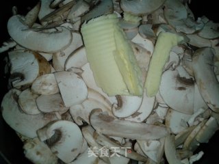 意式红烩蘑菇盖饭——电饭煲版的做法步骤：9