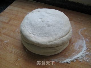 椒盐发面饼的做法步骤：7
