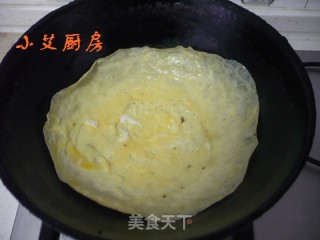 菠菜蛋皮拌粉丝的做法步骤：5