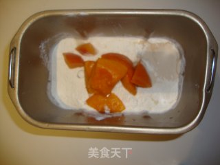 南瓜玫瑰花卷的做法步骤：2
