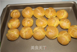 丘比水果沙拉泡芙的做法步骤：18