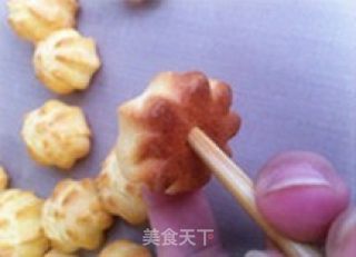 草莓奶油小泡芙的做法步骤：7