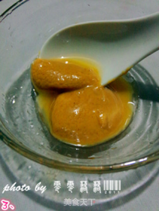 芝麻酱拌生菜的做法步骤：3