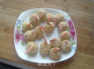 沙拉土豆虾球的做法步骤：9