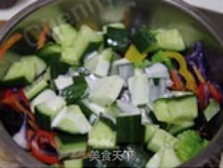 鲜蔬沙拉的做法步骤：6