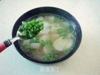 野生熟菌粉煮萝卜的做法步骤：7