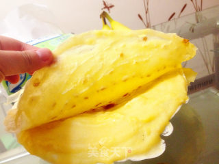 奶香芝士煎饼的做法步骤：5