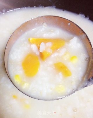 冬季暖身健康粥之红薯玉米燕麦粥的做法步骤：4