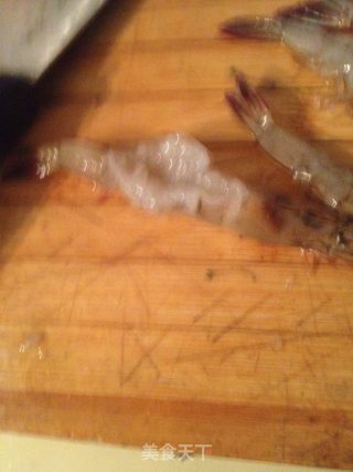 蒜蓉开边虾的做法步骤：3