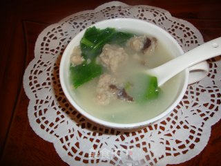 香菇肉丸汤的做法步骤：9