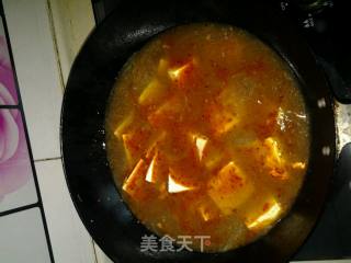 玛格莱特麻辣豆腐汤的做法步骤：5