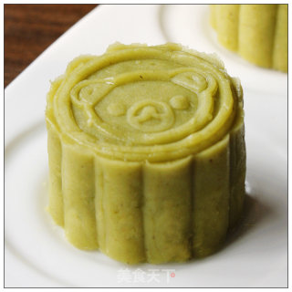 清新美味的甜糕-----蚕豆糕的做法步骤：9