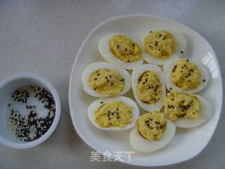开胃菜：烤魔鬼蛋的做法步骤：4