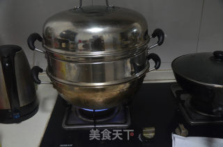 中西合璧做黑米糕的做法步骤：7