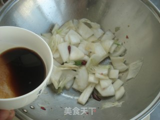 糖醋辣子白的做法步骤：6