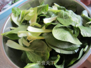 耗油香菇油菜的做法步骤：3