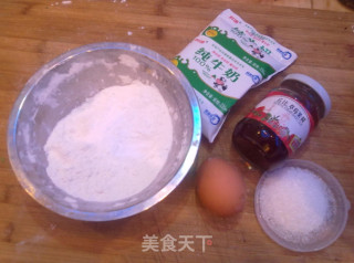 草莓果酱煎饼的做法步骤：1