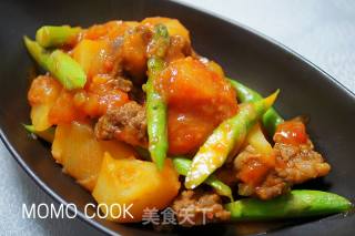 意式面酱风味的土豆炖牛肉的做法步骤：6