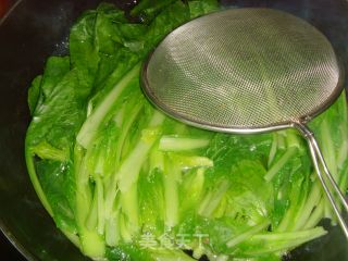 肥油小白菜的做法步骤：3