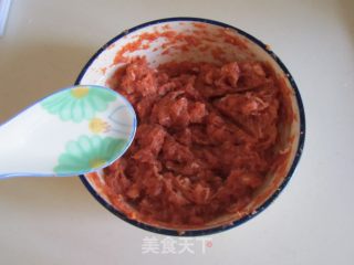 金丝绣球（土豆丝红萝卜肉丸）的做法步骤：5