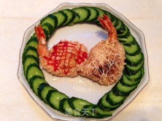 蒜香虾排的做法步骤：5