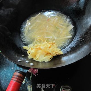 蛋丝豆腐汤的做法步骤：6