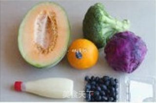 缤纷蔬果沙拉的做法步骤：1