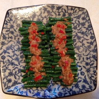 麻汁豆角的做法步骤：4