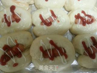 火腿面包的做法步骤：15