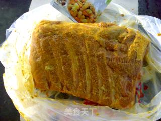 咖喱烤大排的做法步骤：3