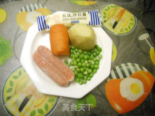 土豆色拉的做法步骤：2