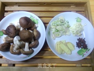 鸡肉焖香菇土豆的做法步骤：2