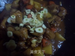 鸡肉焖香菇土豆的做法步骤：8