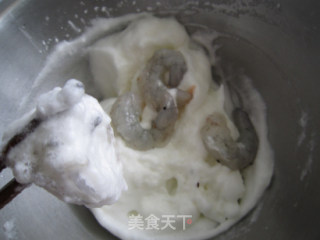 在家做出饭店水准的---软炸虾仁的做法步骤：5