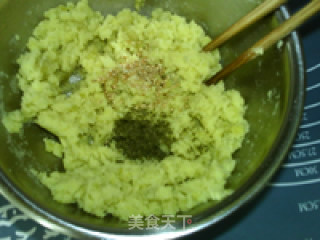 芝麻沙拉土豆丸的做法步骤：9