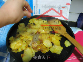 铁板土豆片家庭版的做法步骤：5